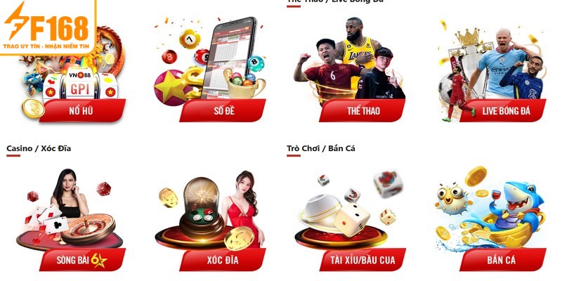 F168 được đánh giá cao là sân chơi uy tín đáng trải nghiệm hiện nay